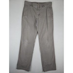 The North Face Rip Stop Chino Pants Men's 32x30 Gray Hiking Outdoor Classic